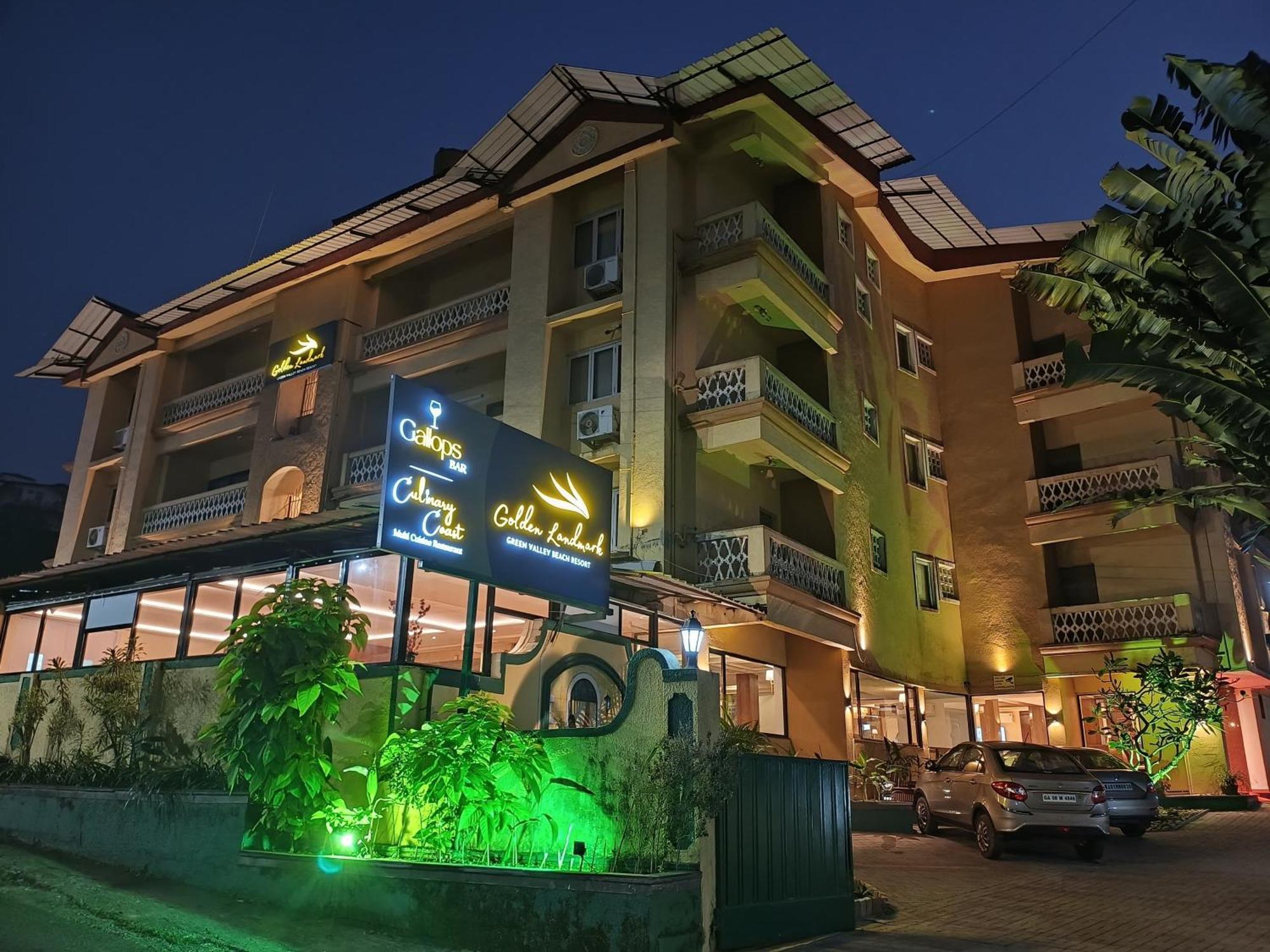 Golden Landmark Green Valley Beach Resort Dona Paula Eksteriør bilde