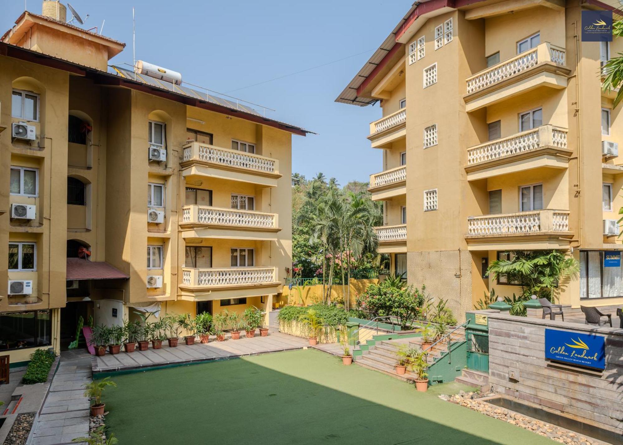 Golden Landmark Green Valley Beach Resort Dona Paula Eksteriør bilde